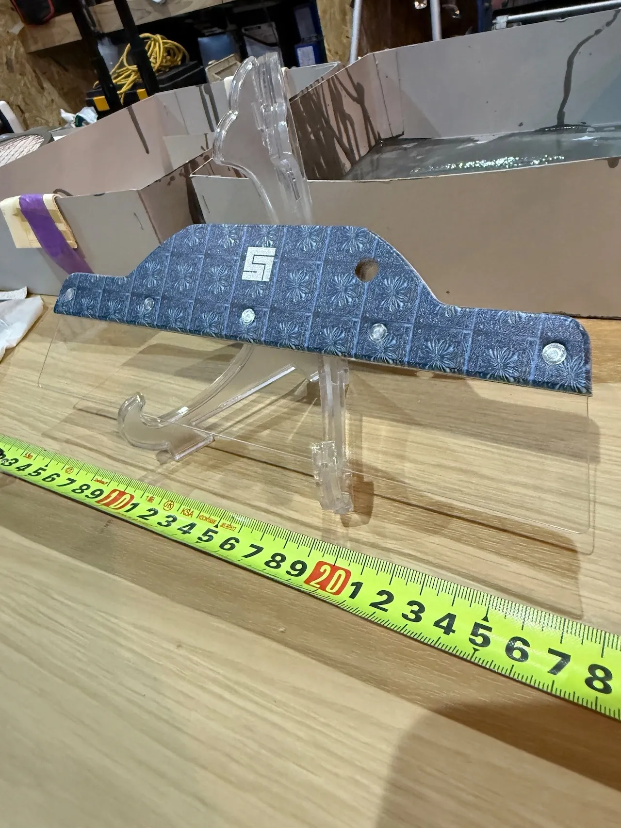 引っ掛けないスムーサー(青)270mm