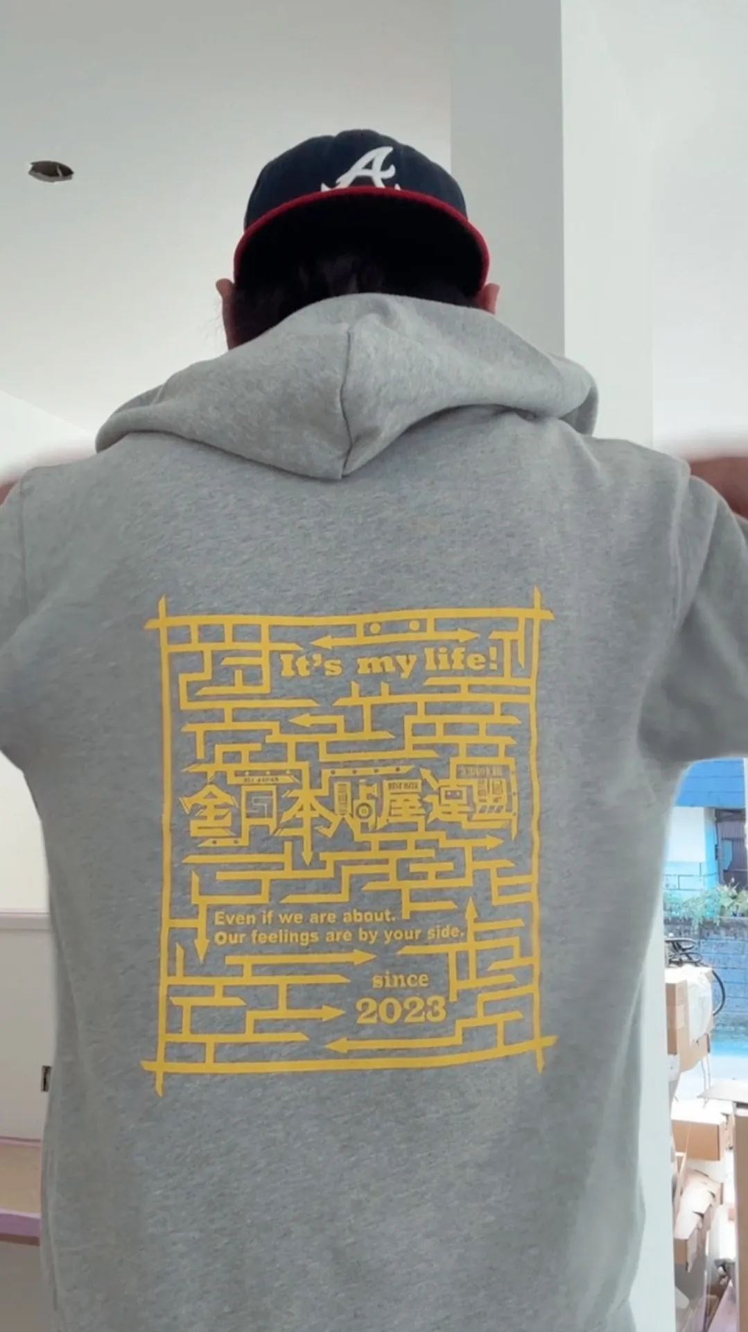 ジップパーカー Mサイズ