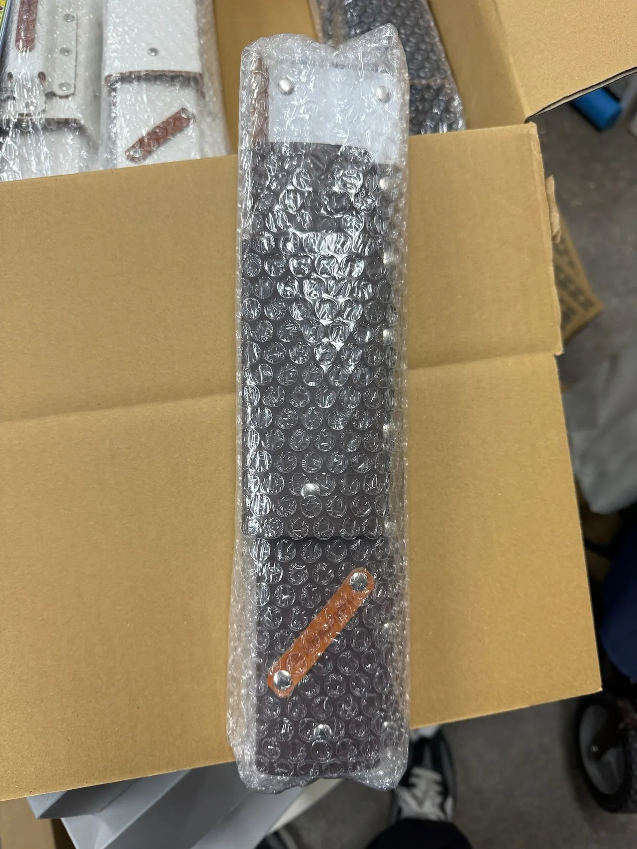 本革定規ケース(スリム)茶