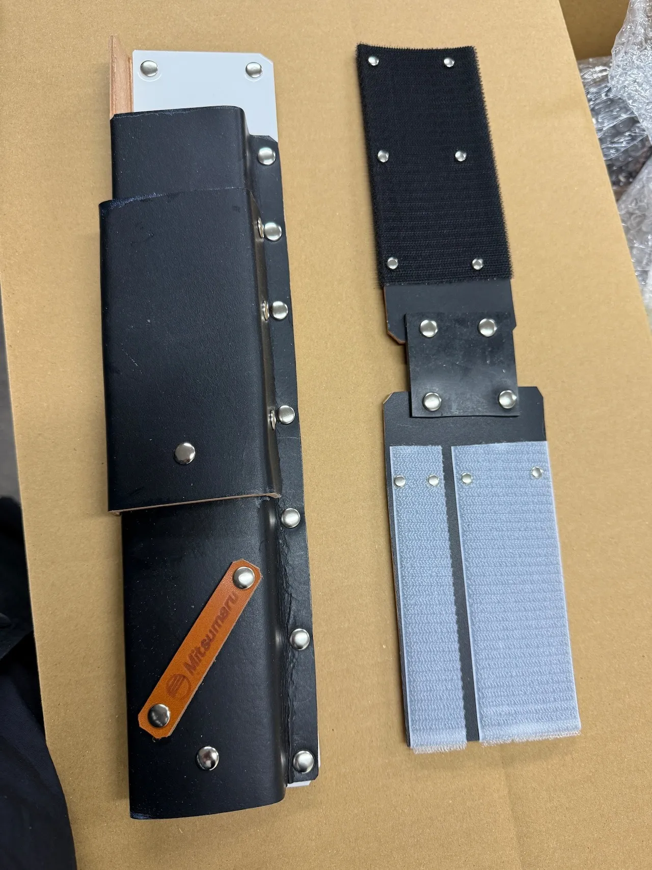 本革定規ケース(スリム)黒