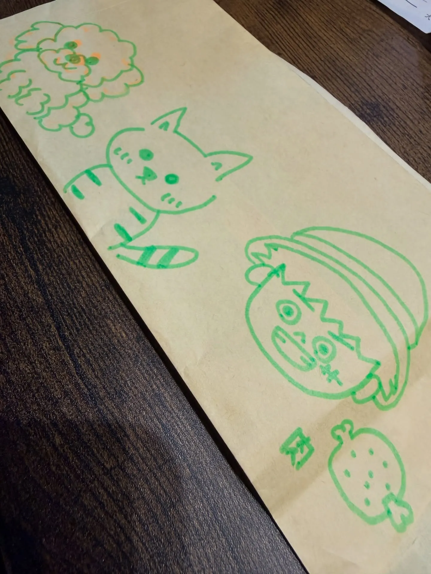 装天みんなからの誕生日プレゼント、人生初めてのオーダー革財布...