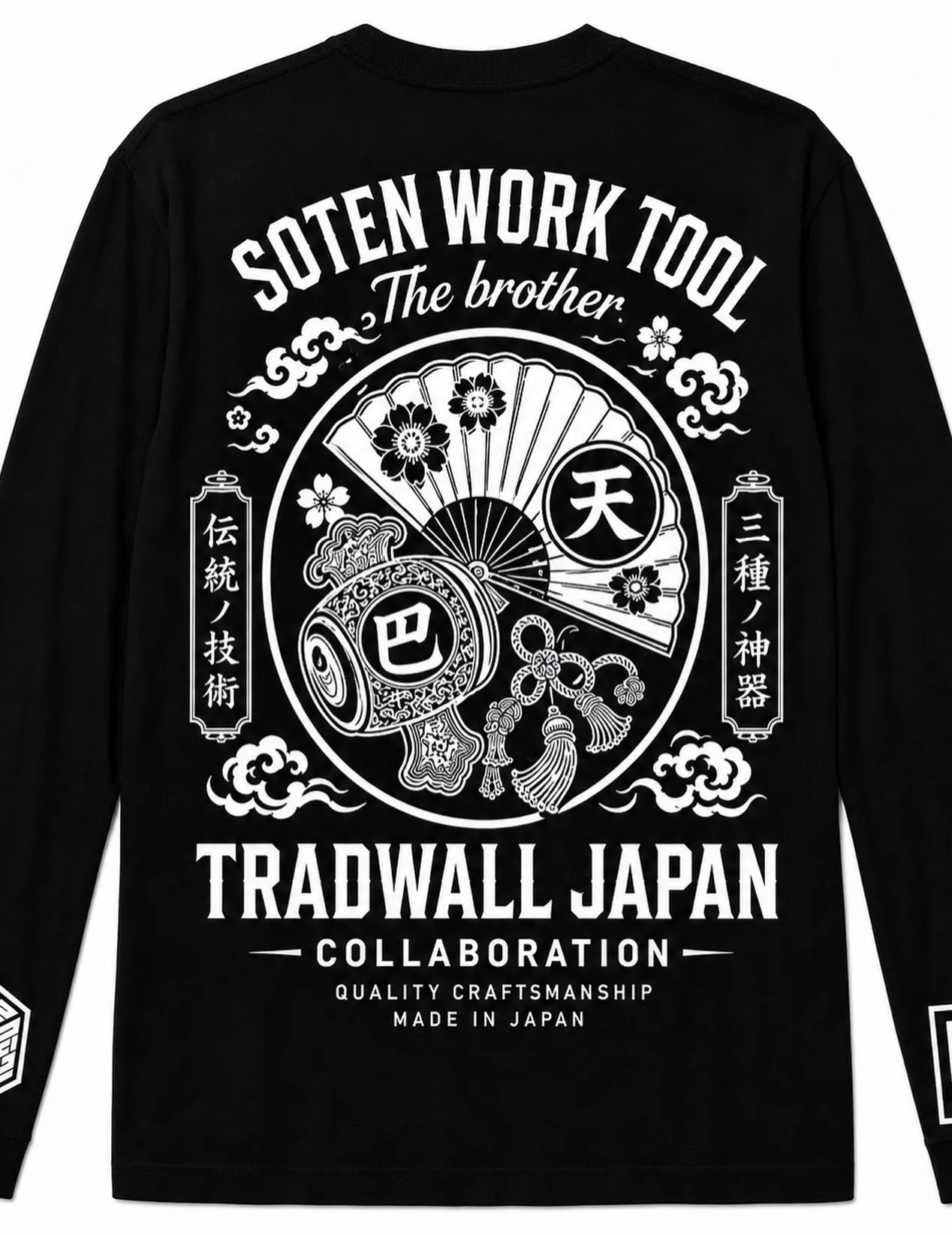 @tradwall_japan  コラボシャツ今から制作して...